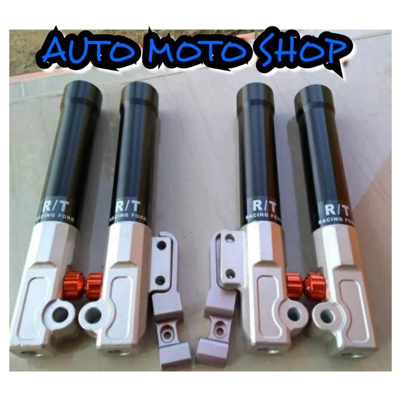 BOTTOM TABUNG SHOCK DEPAN RT STAGE 6 BREKET MONOBLOK VARIO MIO SPORTY  BEAT SCOOPY NOUVO DLL