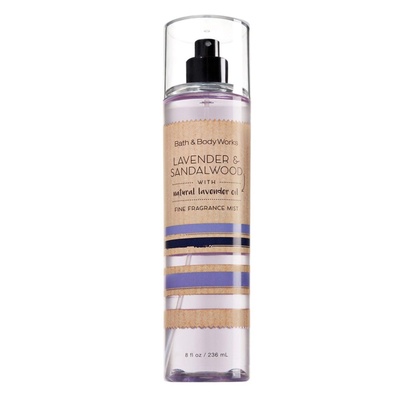 [DECANT] BATH AND BODY WORKS - LAVENDER &amp; SANDALWOOD body fine fragrance mist | bbw badan tubuh murah wangi harum tahan seharian original asli bpom share in jar bottle botol mini travel size travelling