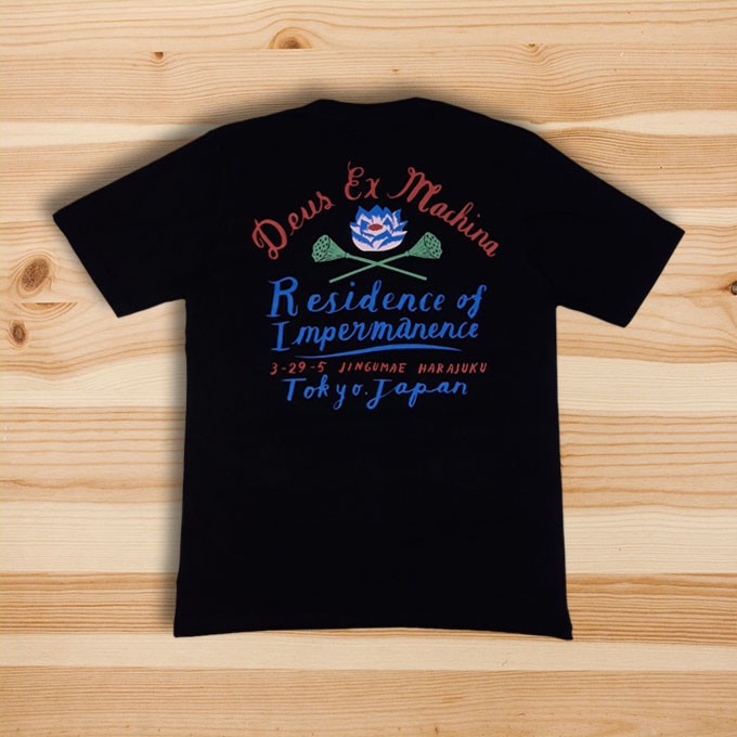 Best Seller KAOS T SHIRT TEE DEUS EX MACHINA BJORN TOKYO BLACK AUTHENTIC ORIGINAL Terbatas