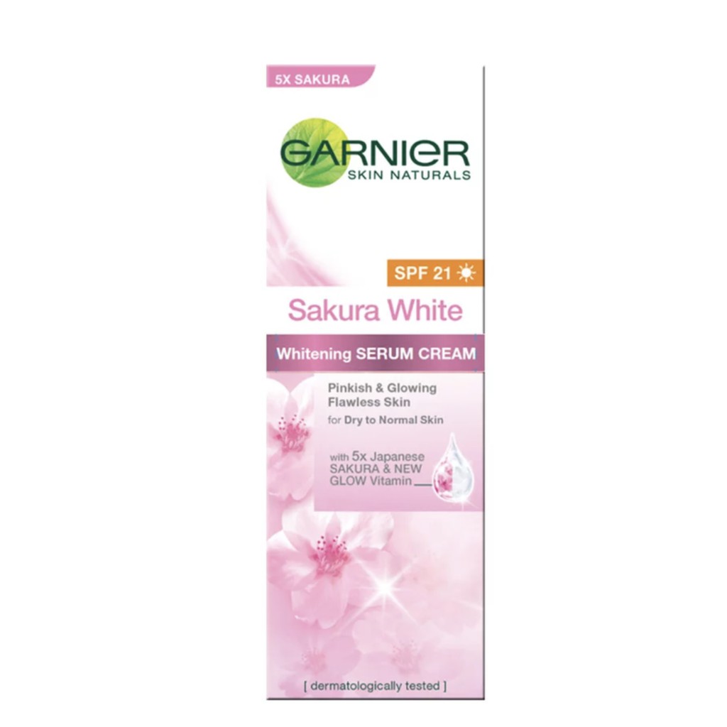 Garnier sakura Whitening serum SPF21++[20ML]