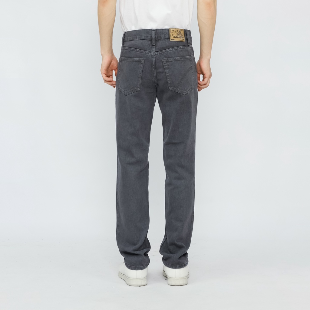 Fathco - Celana Jeans Reguler Basic Grey