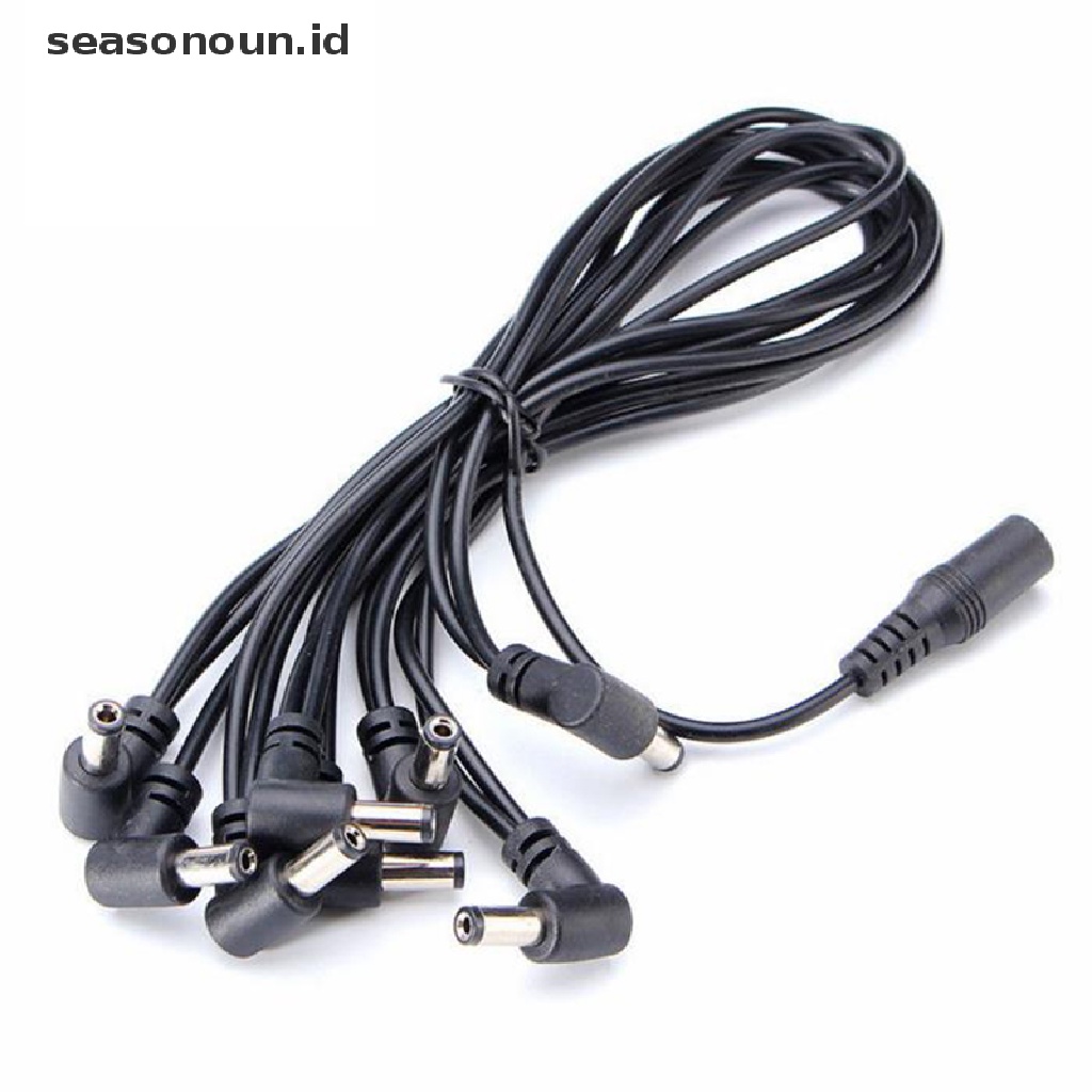 (seasonoun) Kabel Power Supply Pedal Efek Gitar Elektrik 9V 2A