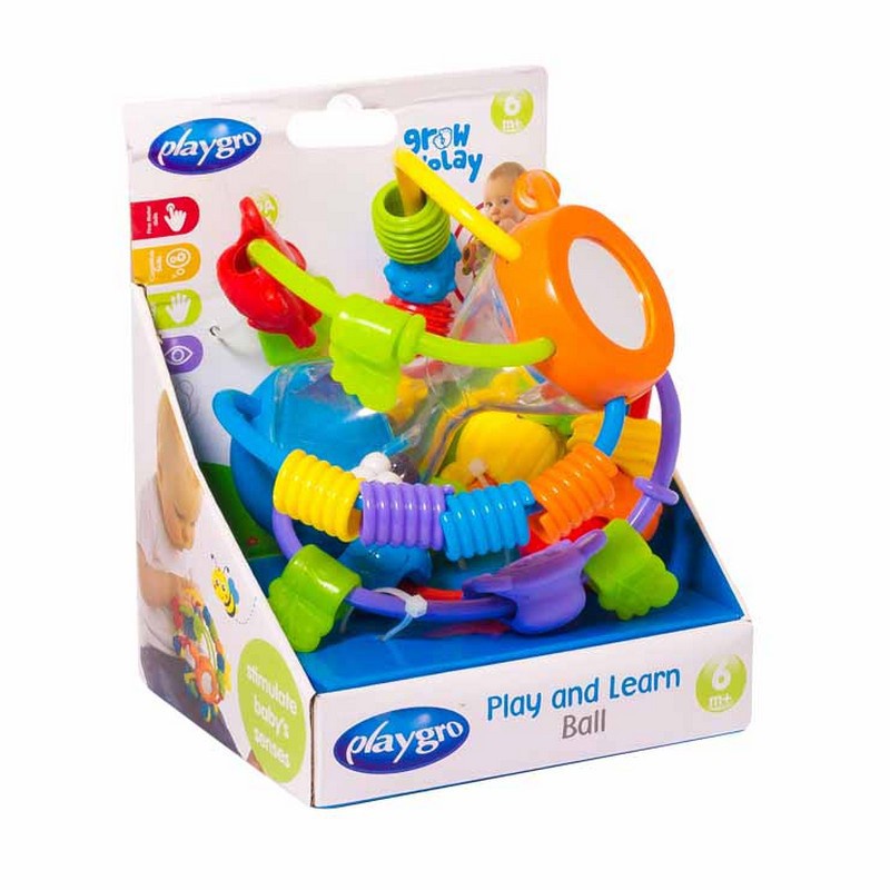 Playgro Baby Play and Learn - Mainan Bola untuk Anak Balita 6m+