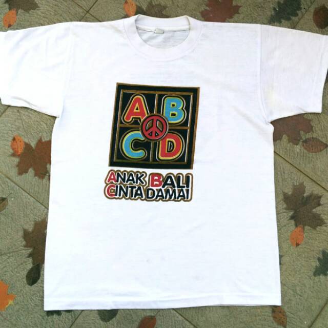 Atasan Pria Kaos Bali Jegeg Putih