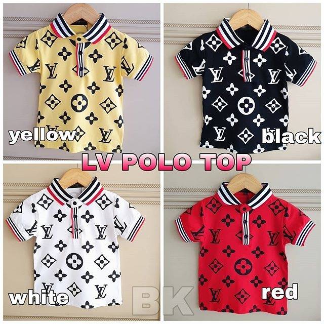 KAOS POLO ANAK COWOK IMPORT KOREA BAHAN BAGUS TEBAL