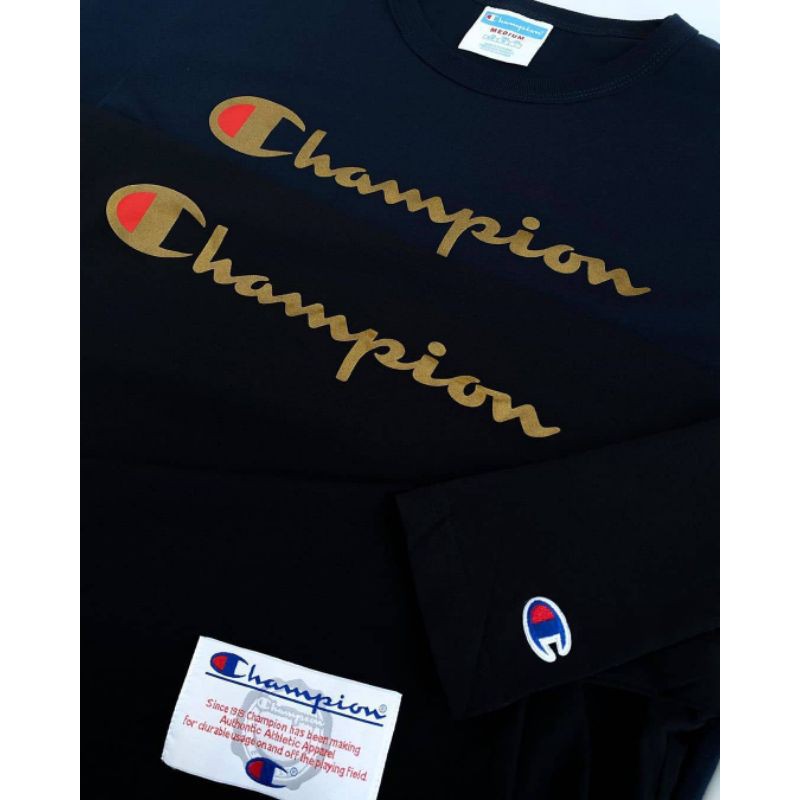 RARE ITEM CHAMPION T-SHIRT GOLD