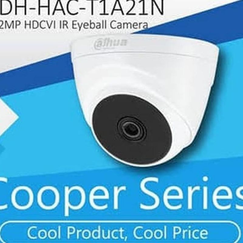 COPER DAHUA CCTV 2MP INDOOR HAC-T1A21P ORIGINAL BERGARANSI