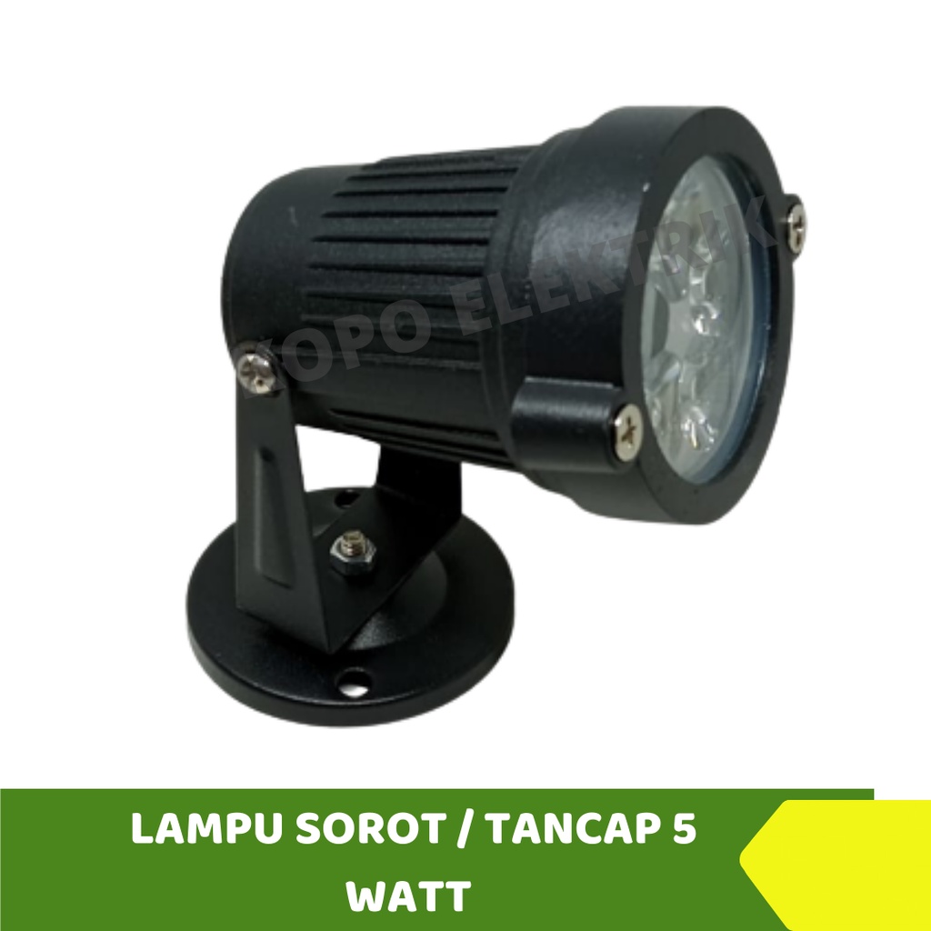 Lampu Taman Tancap / Lampu Sorot LED 5 watt