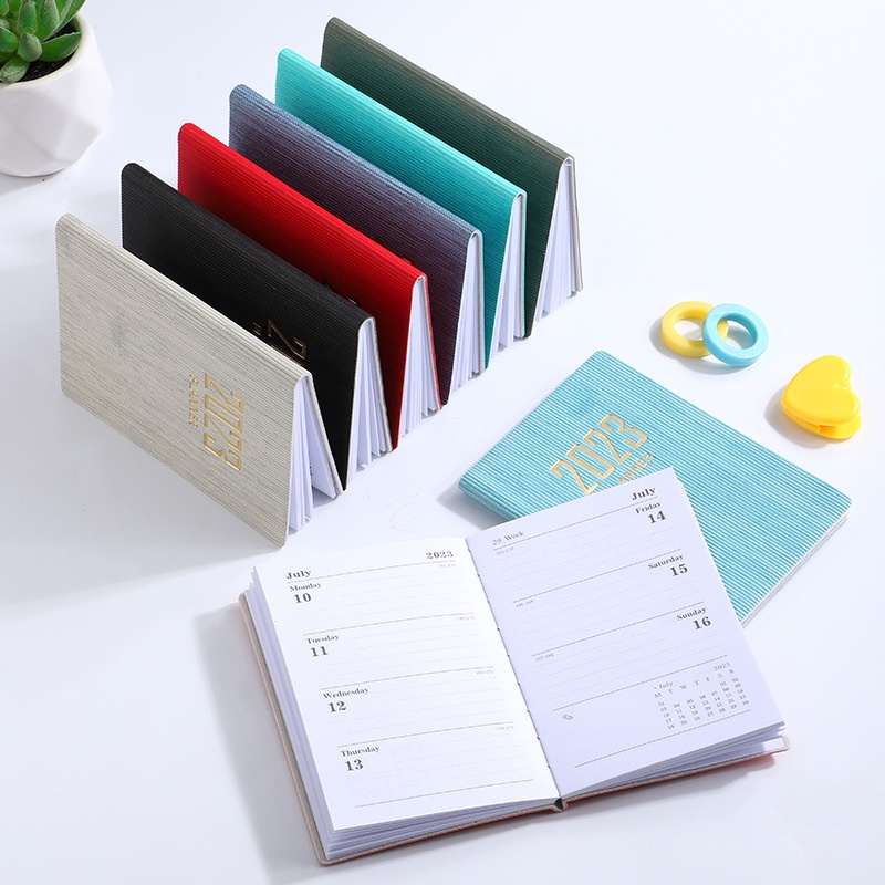 2021 A7 2022 Planner English Version Agenda Notebook Journal  Diary Agenda For Students School Office Supplies