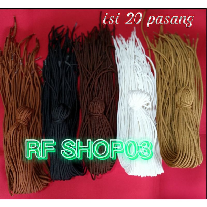 HARGA UNTUK 20 pasang TALI SEPATU BULAT/TALI SEPATU BULAT PRIA DAN WANITA/TALI CELANA COLOR/TALI CEL