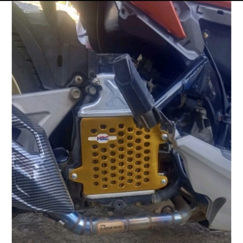 COVER TUTUP RADIATOR HRC VARIO 125 150 NEW PCX ADV CNC