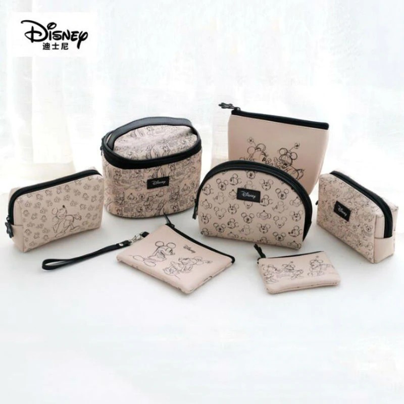 Boneka Lucu ¡Oferta bolso de muñeca de Mickey Mouse de Disney auténtico, bolso multifunción para