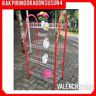 Jual RAK PIRING DRAGON SUSUN 4 / RAK PIRING DRAGON/ RAK PIRING SUSUN 4