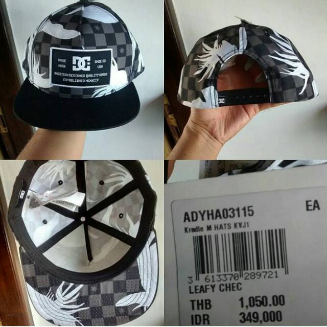 Topi Snapback DC