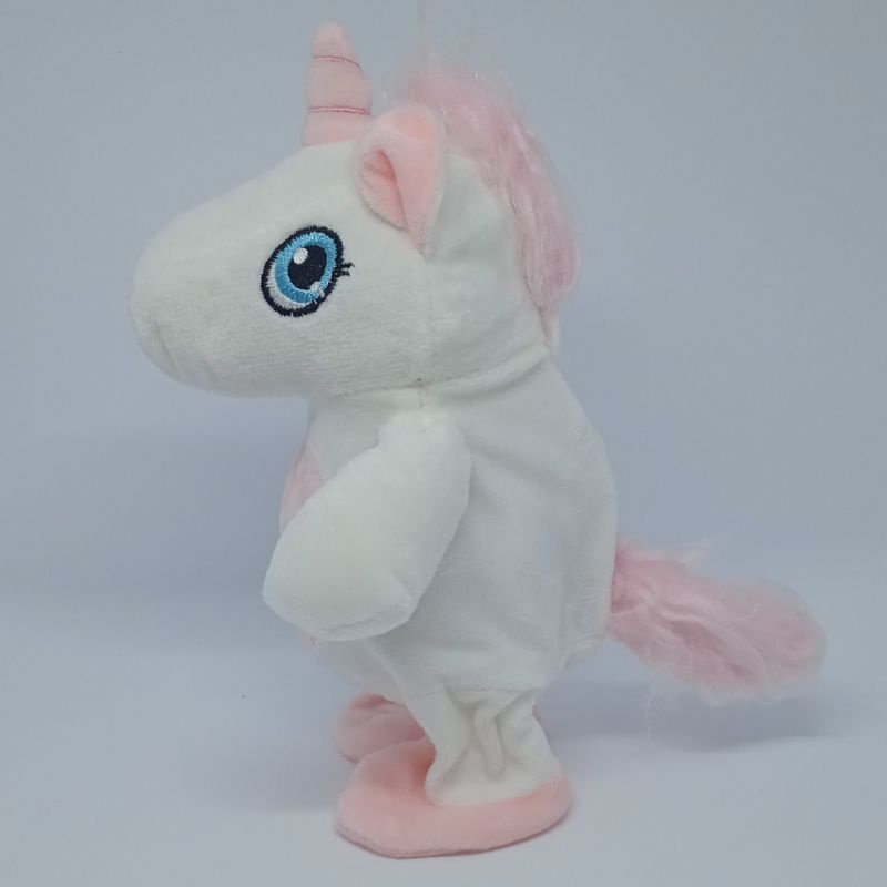 Mainan bayi boneka talking unicorn merekam suara free bungkus kado