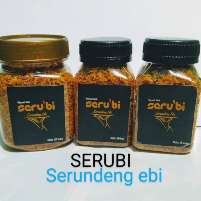 

Serundeng ebi pedas original khas cirebon