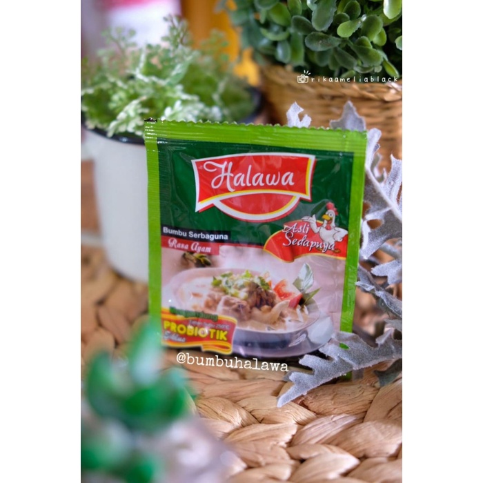 

NEW HALAWA KALDU PENYEDAP RASA ALAMI PLUS PROBIOTIK (PACK = 24 PCS) - Ayam