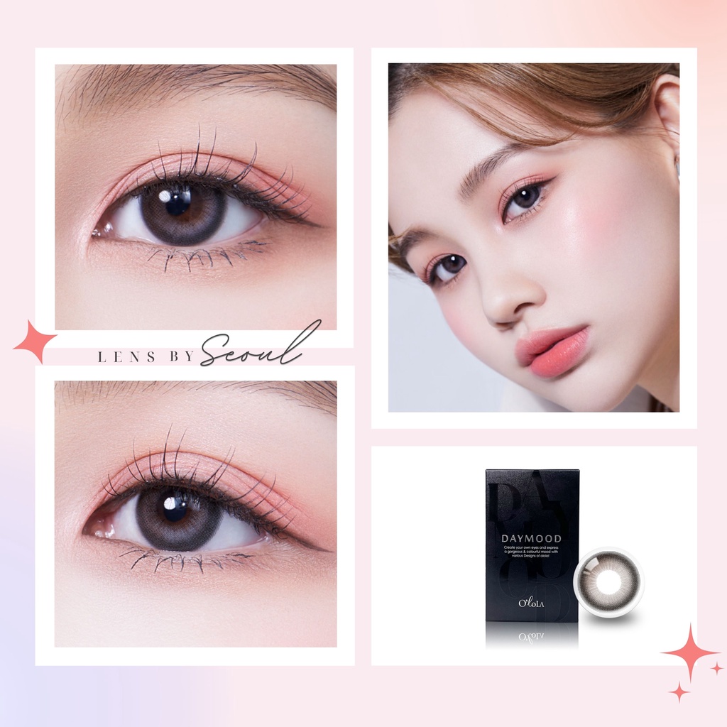 LENSBYSEOUL O'lola Daymood - Gray Korea Natural Contact Softlens