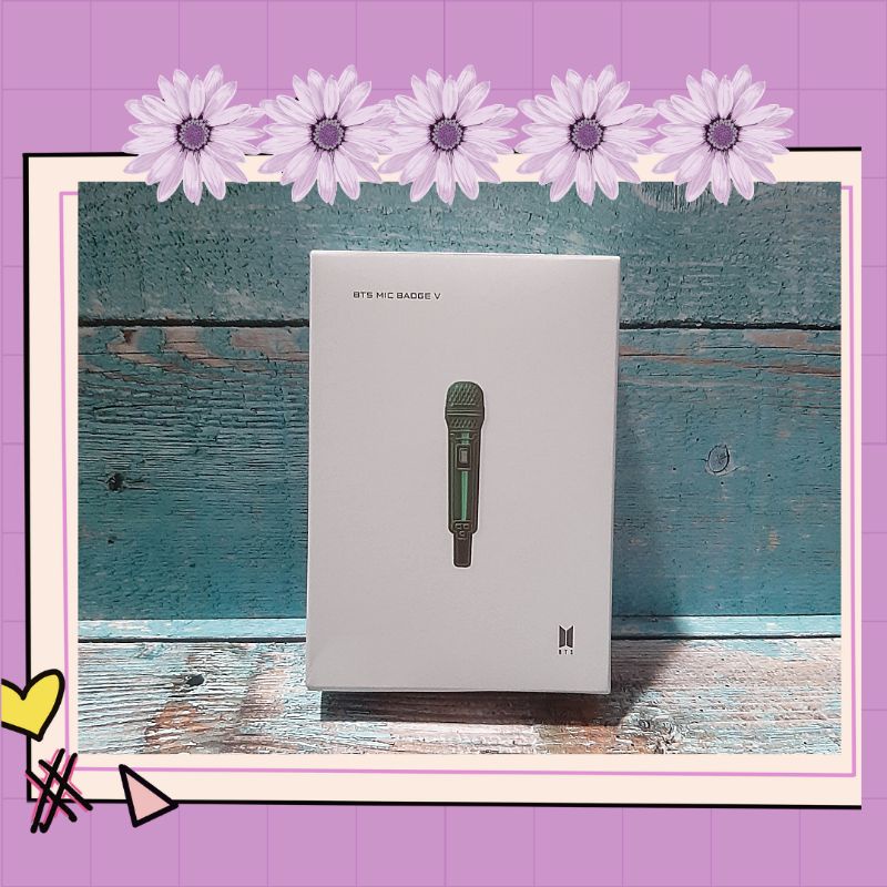 BTS Hybe Insight Mic Badge V (minus PC)