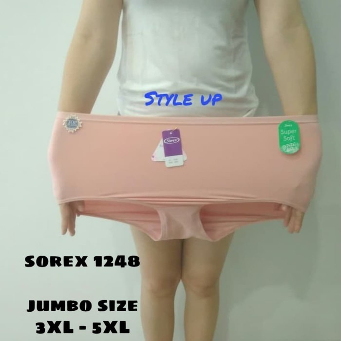 CELANA DALAM SOREX M L XL XXL XXXL5XL 6XL / CELANA DALAM JUMBO 1239 CELANA DALAM 1248/ SOREXJUMBO