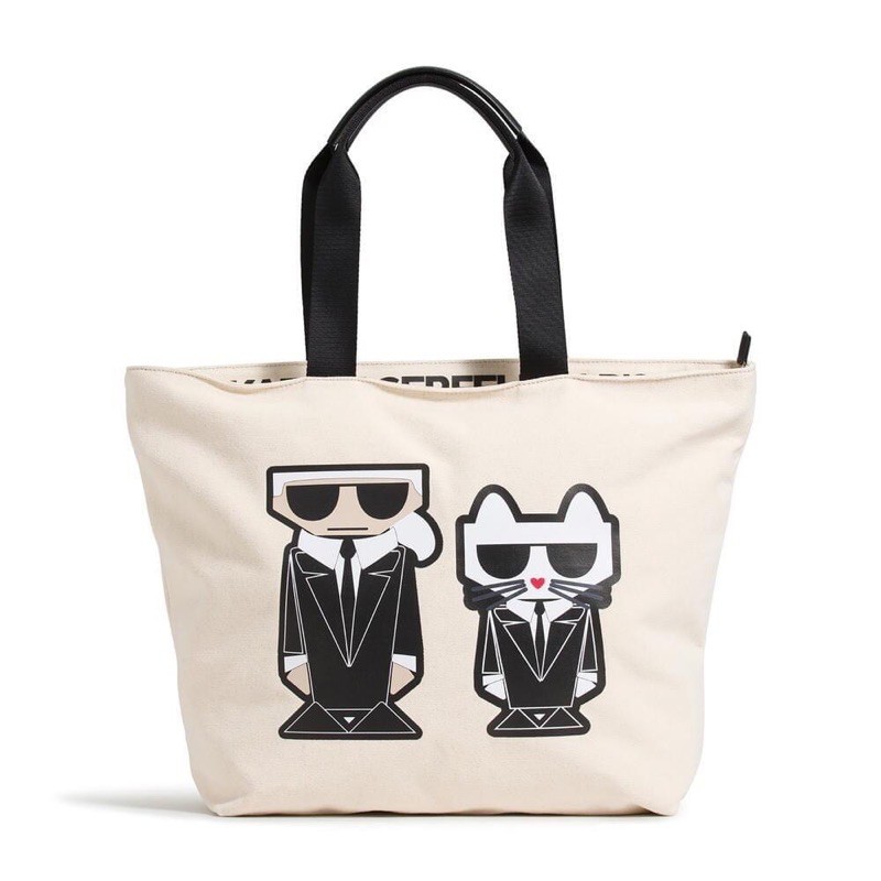 karl lagerfeld tote bag large