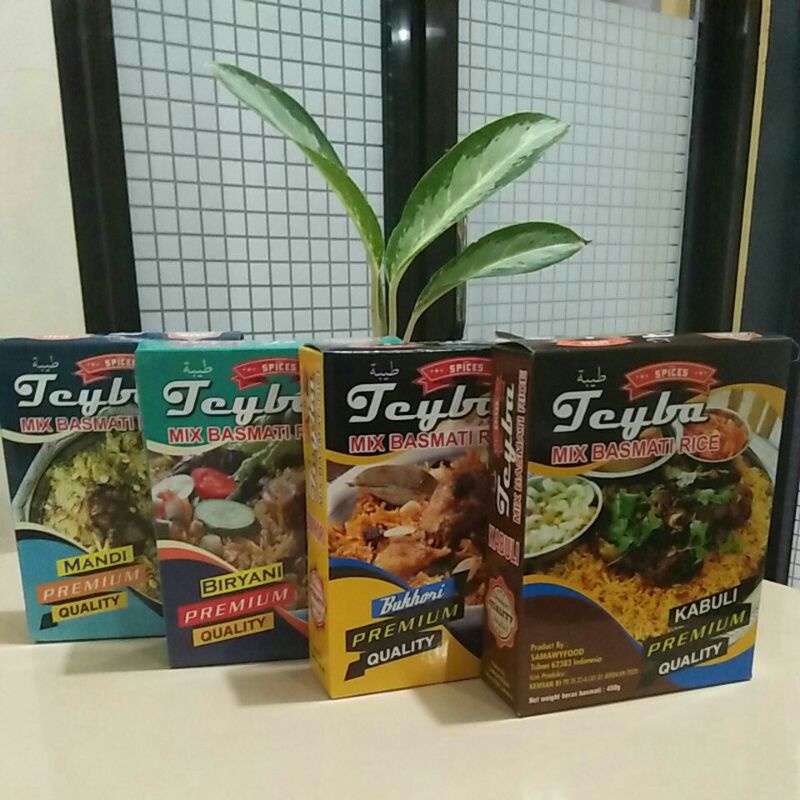 

Teyba Mix Basmati Rice (nasi khas timur tengah)