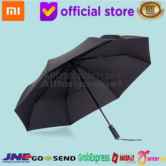 JUAL XP09 XIAOMI MIJIA AUTOMATIC FOLDING UMBRELLA PAYUNG OTOMATIS LIPAT