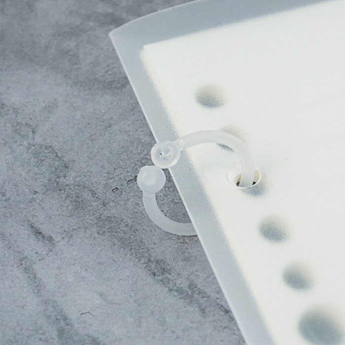 

Berkualitas Binder B5 A5 Transparan Binder Aesthetic Termurah / Panmomo Dual Tie Bergaransi