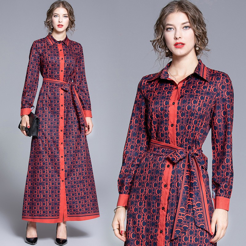 Long Dres Wanita CH Silk Import Kioskmart