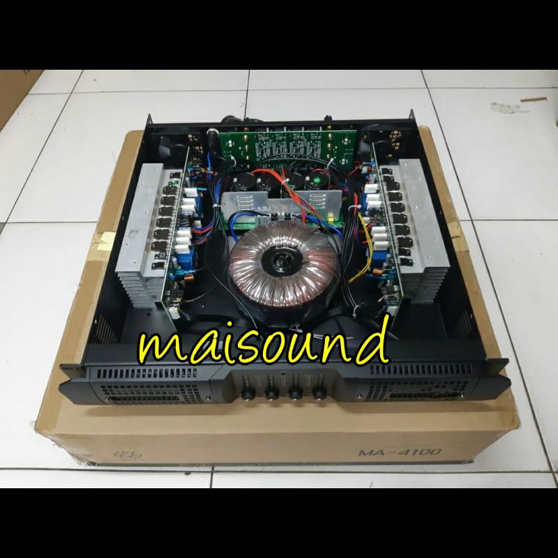 POWER AMPLIFIER MEGAVOX MA4100 POWER AMPLI MEGAVOX MA 4100 ORIGINAL