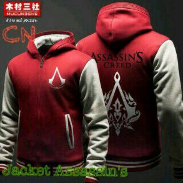 TERBARU | Jaket Assassin Creed Red
