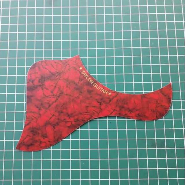 Pickguard Gitar Taylor motif kerang
