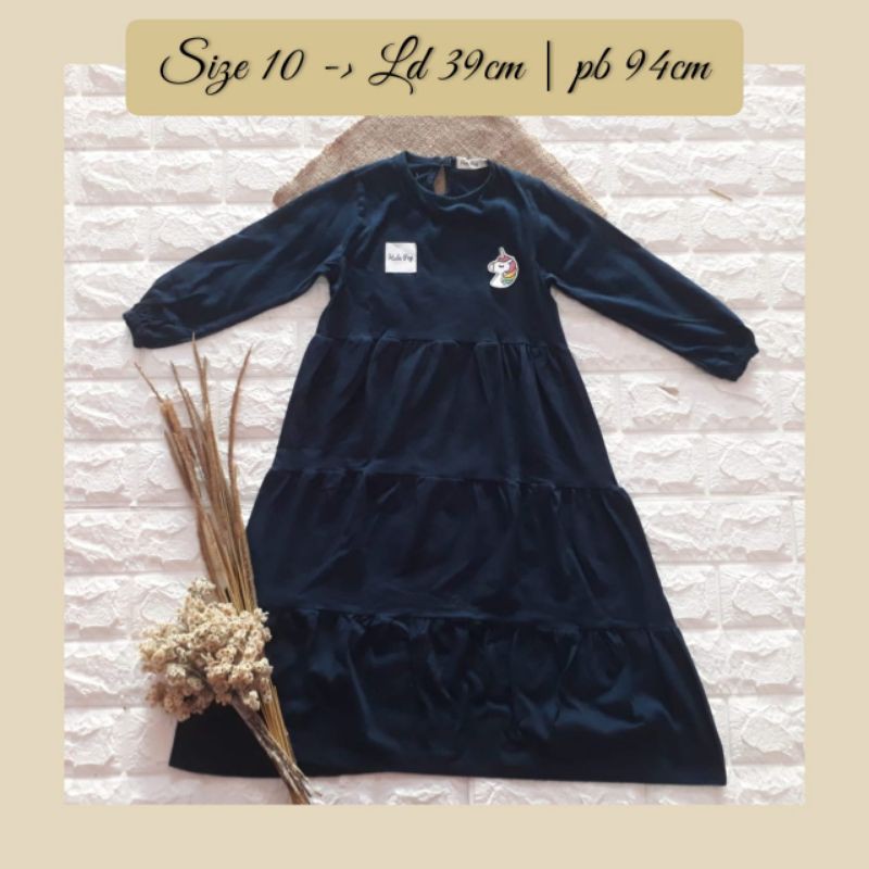 Gamis hulapop gamis rempel anak