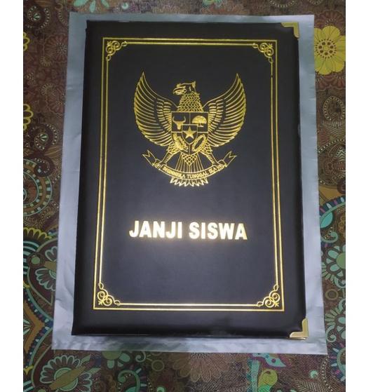 

Tren Kekinian.. paket Map Upacara bahan kulit Sintetis dan slempang upacara//Harga Grosir