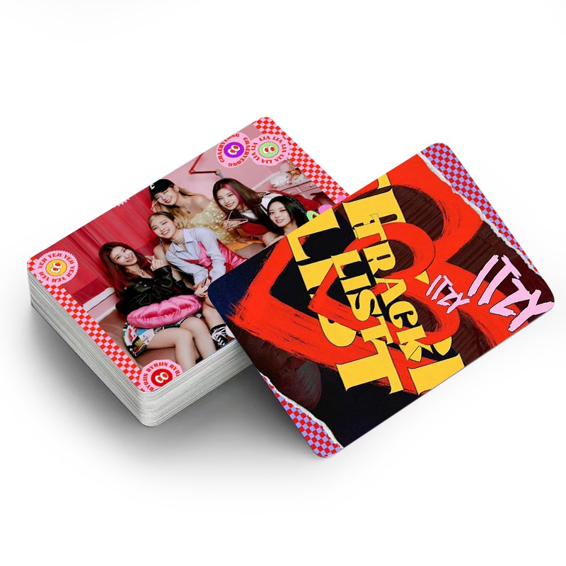 30pcs / set Kartu Lomo Foto ITZY MATE Ukuran Kecil