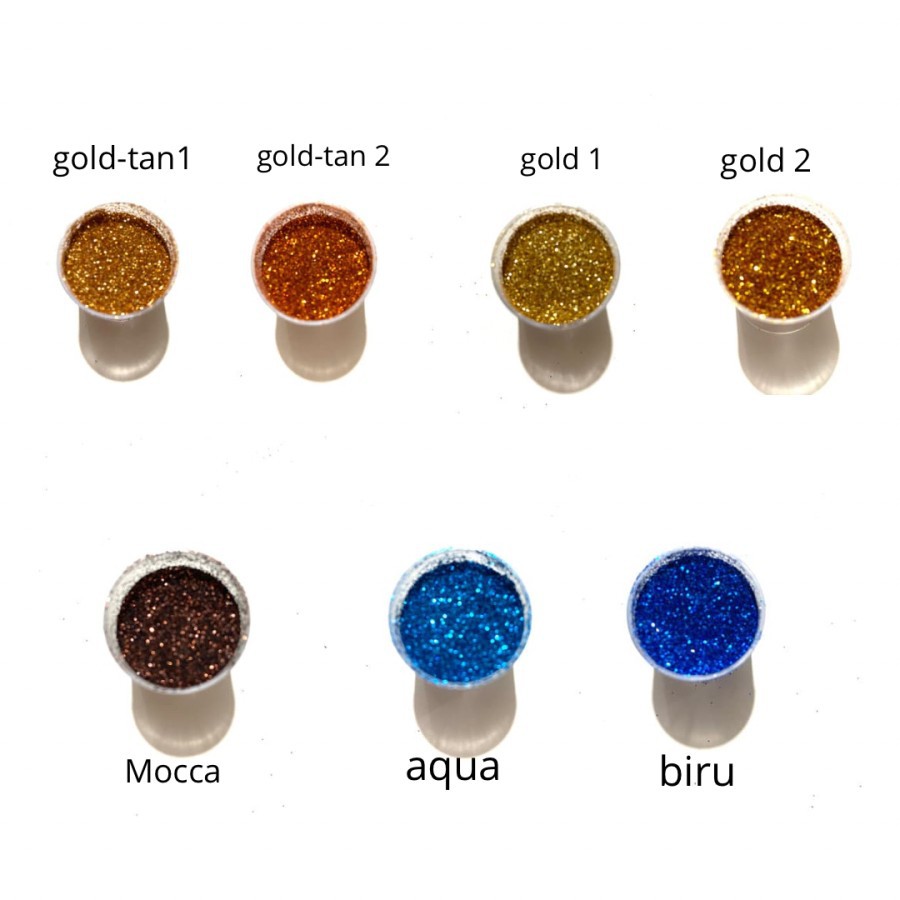 Glitter bubuk standard glitter bubuk ekonomis glitter dust murah