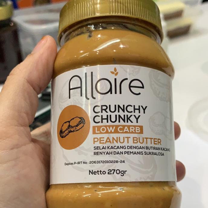 

BISA BAYAR DITEMPAT Ketobetic Crunchy Chunky Peanut Butter Selai Kacang Keto Friendly