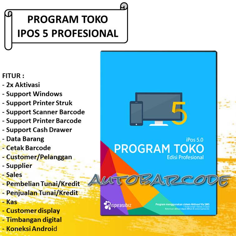 PROGRAM TOKO IPOS 5 PROFESIONAL EDITION UNTUK GUDANG/MINIMARKET/TOKO KLONTONG/MATERIAL