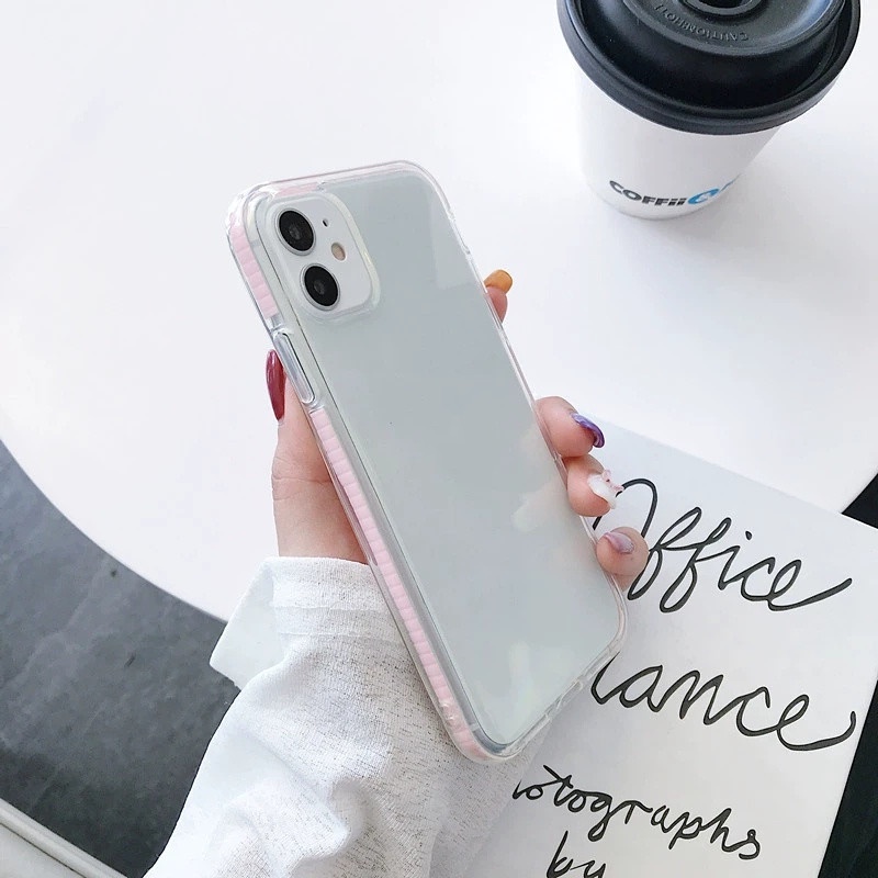 Soft Case TPU Transparan Anti Jatuh Shockproof Untuk IPhone 11 12 13 14 Pro MAX 6 6s 7 8 14 Plus X XR XS MAX SE 2020