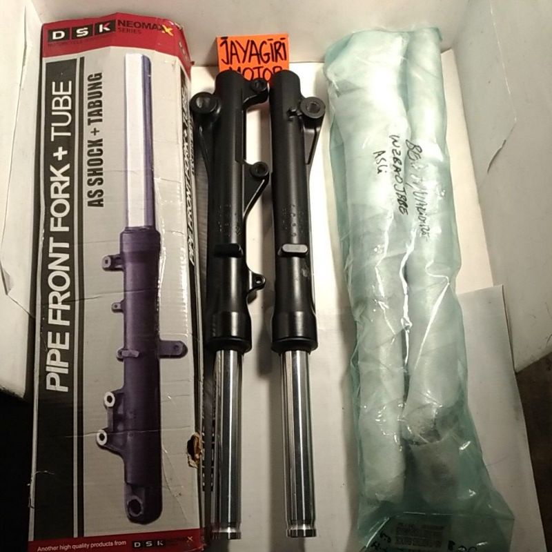 Set As Shock + Tabung Beat FI ESP / Vario 125 ShockBreaker Shok Sock Breaker Pipe Depan Honda KZL