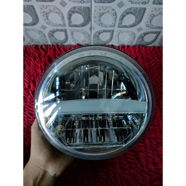 headlamp daymaker lampu depan led facelift hpe vespa gt gts gtv