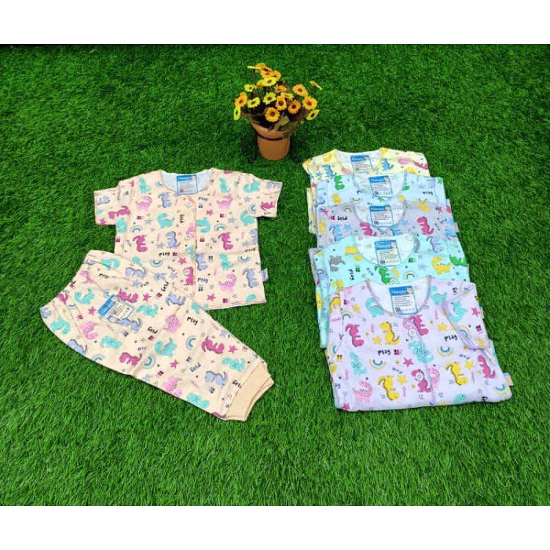 setelan pendek panjang newborn merek nasuka baby