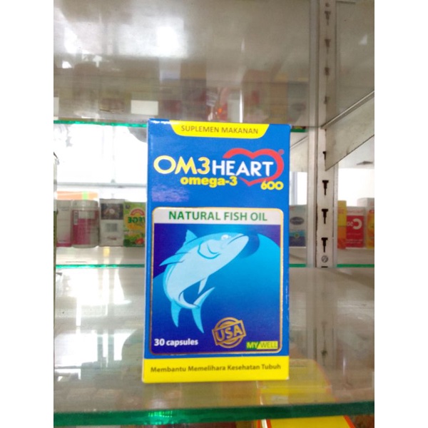 OM3HEART ISI 30 KAPSUL / OM3HEART OMEGA 3