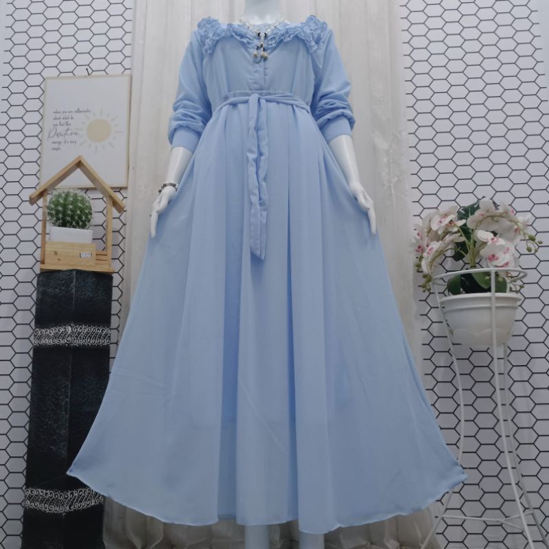 gamis ceruty rempel dada