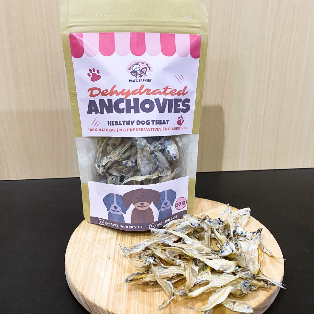 Jual Dehydrated Anchovies / Anchovy / Ikan Teri Kering (Homemade Dog