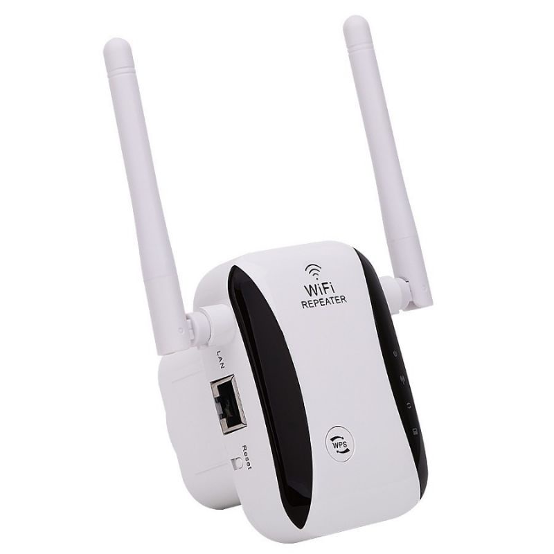 Penguat Sinyal Wifi Repeater 300Mbps Wireless Wifi Signal Booster Amplifier Wifi Reange Extender 2 Antena