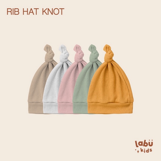 Labu Kids - Baby HAT KNOT / Topi Simpul Bayi Beanie Topi Anak Bayi Balita Lucu Baby Hat Kids Accessories