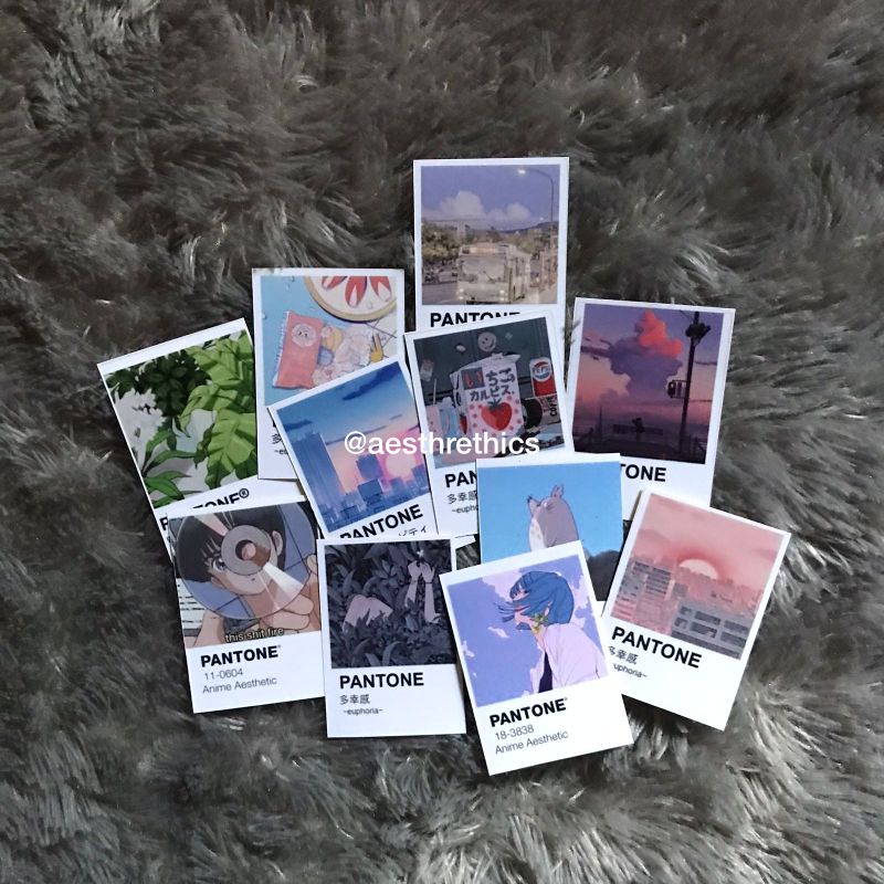 

1pcs Pantone Sticker Aesthetics for Journaling * Stiker Jurnaling * Stiker Pantone *
