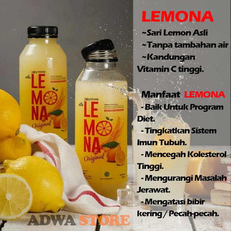 

Lemona sari lemon untuk diet - Jus lemon original