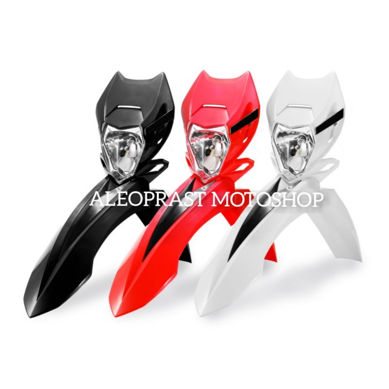 Spakbor Slebor Depan Headlamp Trail BETA 250RR Supermoto KLX DT CRF  WR YZ KTM